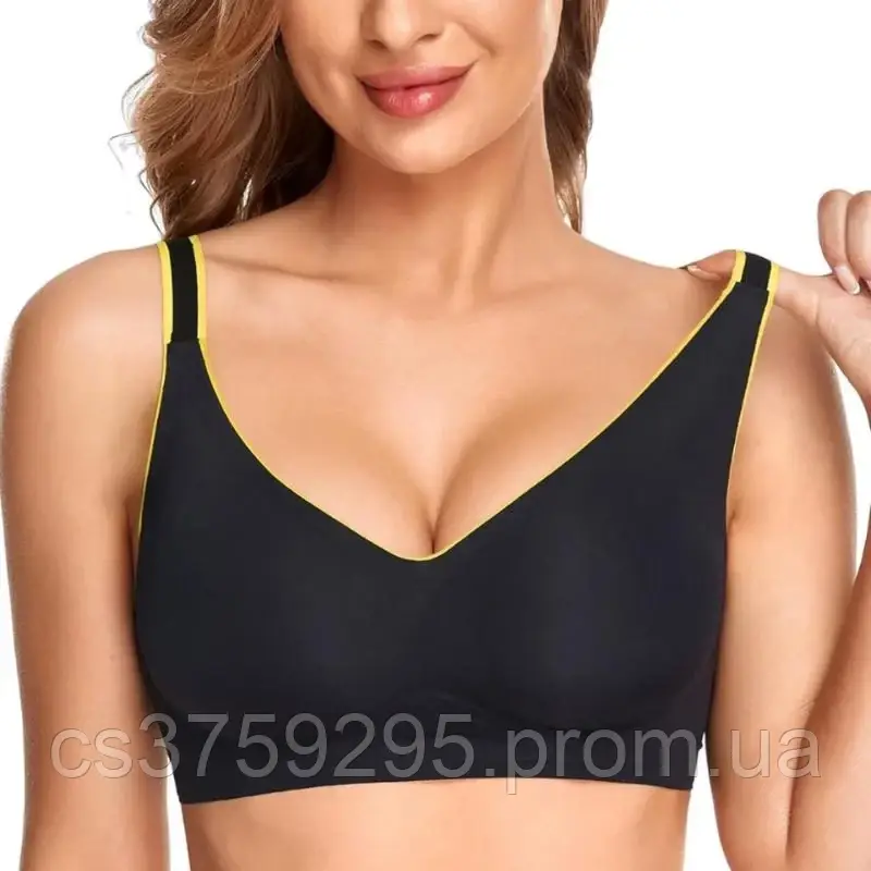 Бюстгалтер формований зі з“ємними чашками безшовний