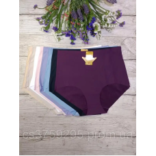 Трусики високі безшовні знизу з мікрофібри