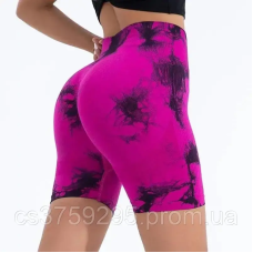 В наявності 3 шт Шорти велосипедки з ефектом пушап та високою посадкою 