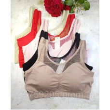 Топ безшовний з мереживом ♥️