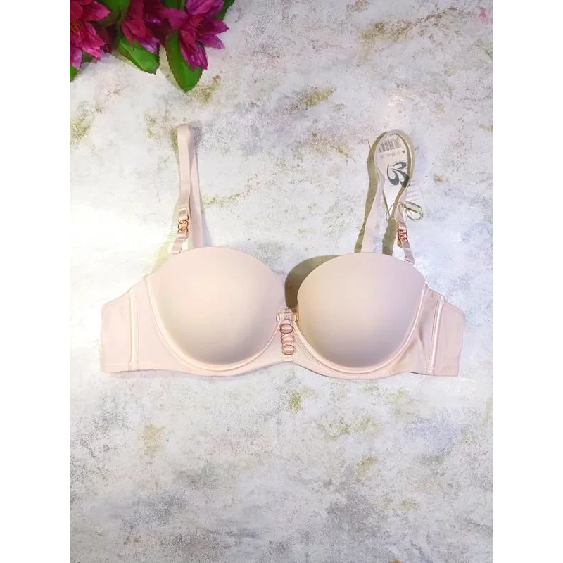 Бюстгалтер анжелікою зі з“ємними брителями та силіконом по поясі