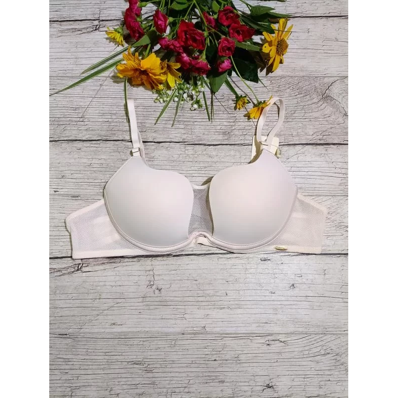Бюстгалтер з сіточою та з корректором на кісточках 