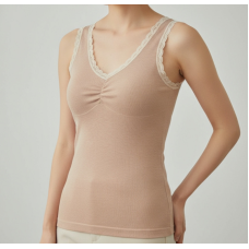 Майка тепла з мереживом 