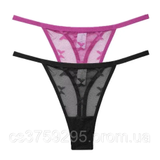 Стринги з мережива з тоненьким поясом