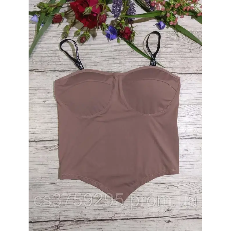 Майка топ подовжений