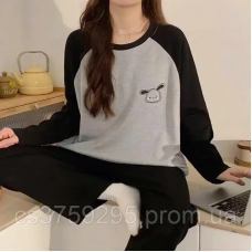 Домашній костюм кофта та штани вільного крою