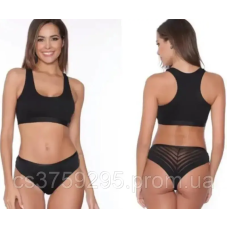 Бразиліани шовковисті безшовні високі в прозорі полоски