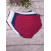 Трусики безшовні високі шовковисті з вставкою мережива спереді