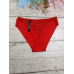 Трусики бразиліани безшовні з вставками сіточки
