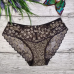 Трусики з мікрофібри з мереживом безшовні позаду